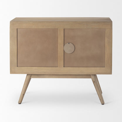 Mercana Sable Two Doors Wooden Accent Cabinet