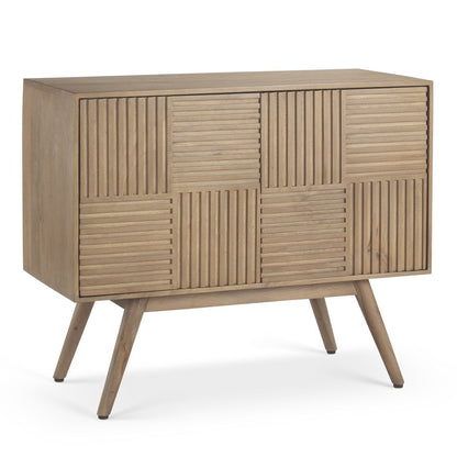 Mercana Sable Two Doors Wooden Accent Cabinet
