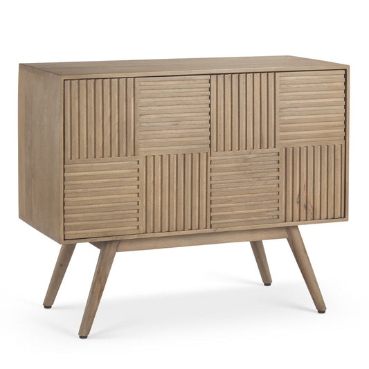 Mercana Sable Two Doors Wooden Accent Cabinet