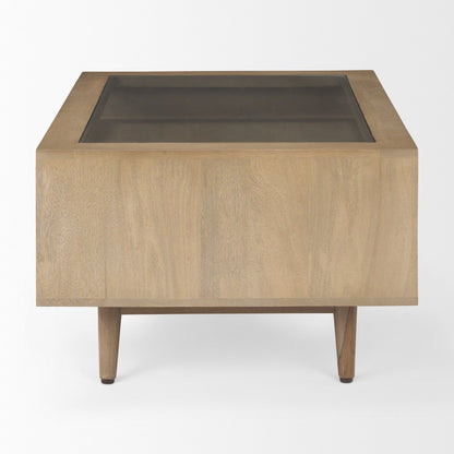 Mercana Sable Two Drawers Wooden Coffee Table