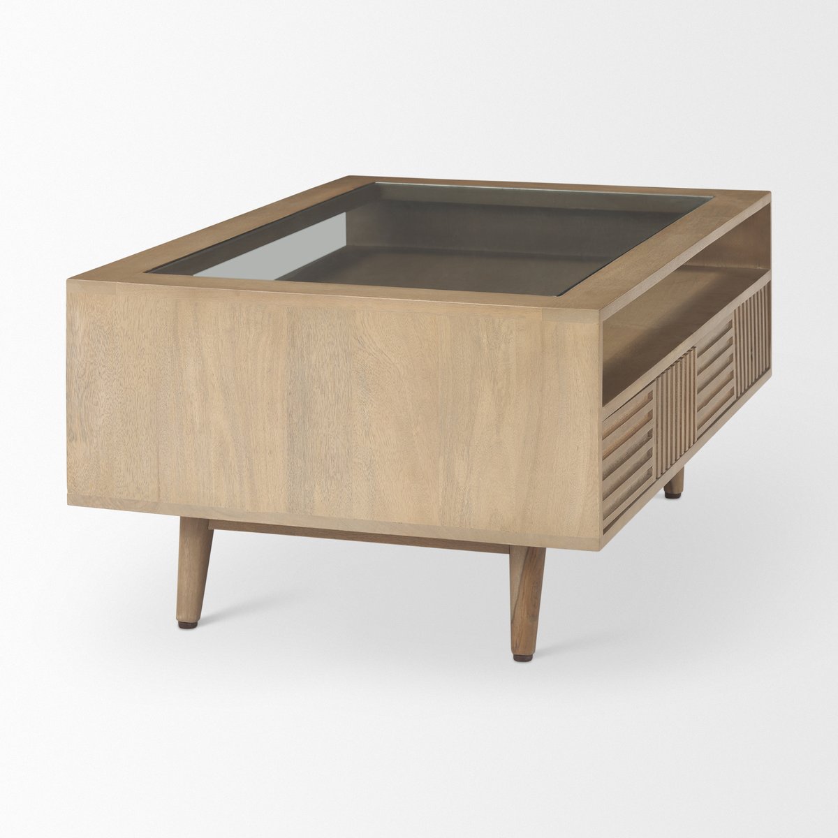 Mercana Sable Two Drawers Wooden Coffee Table