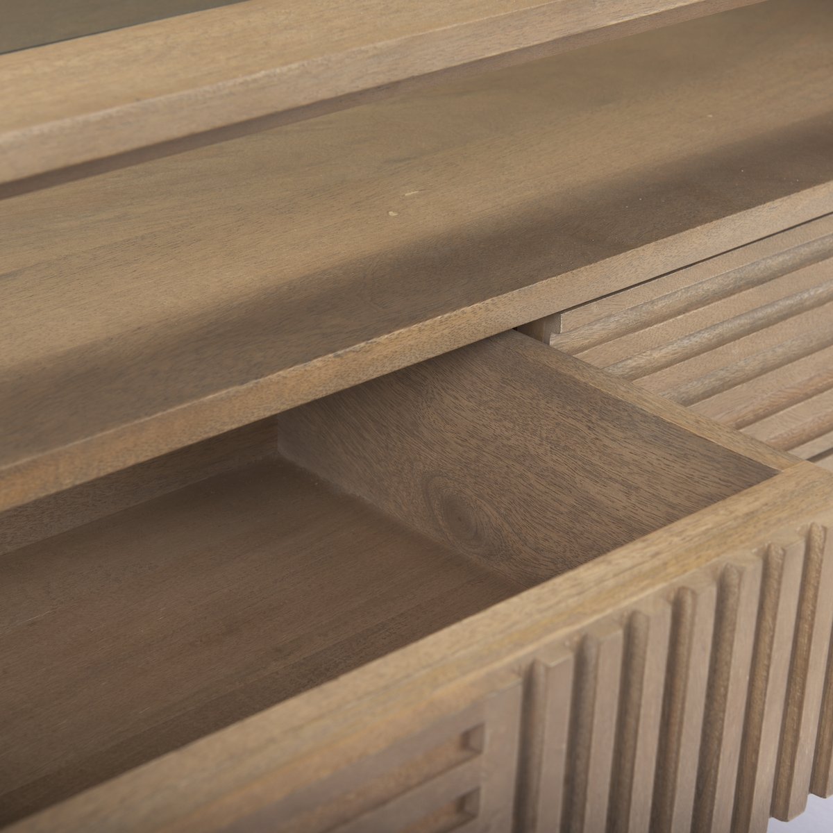 Mercana Sable Two Drawers Wooden Coffee Table