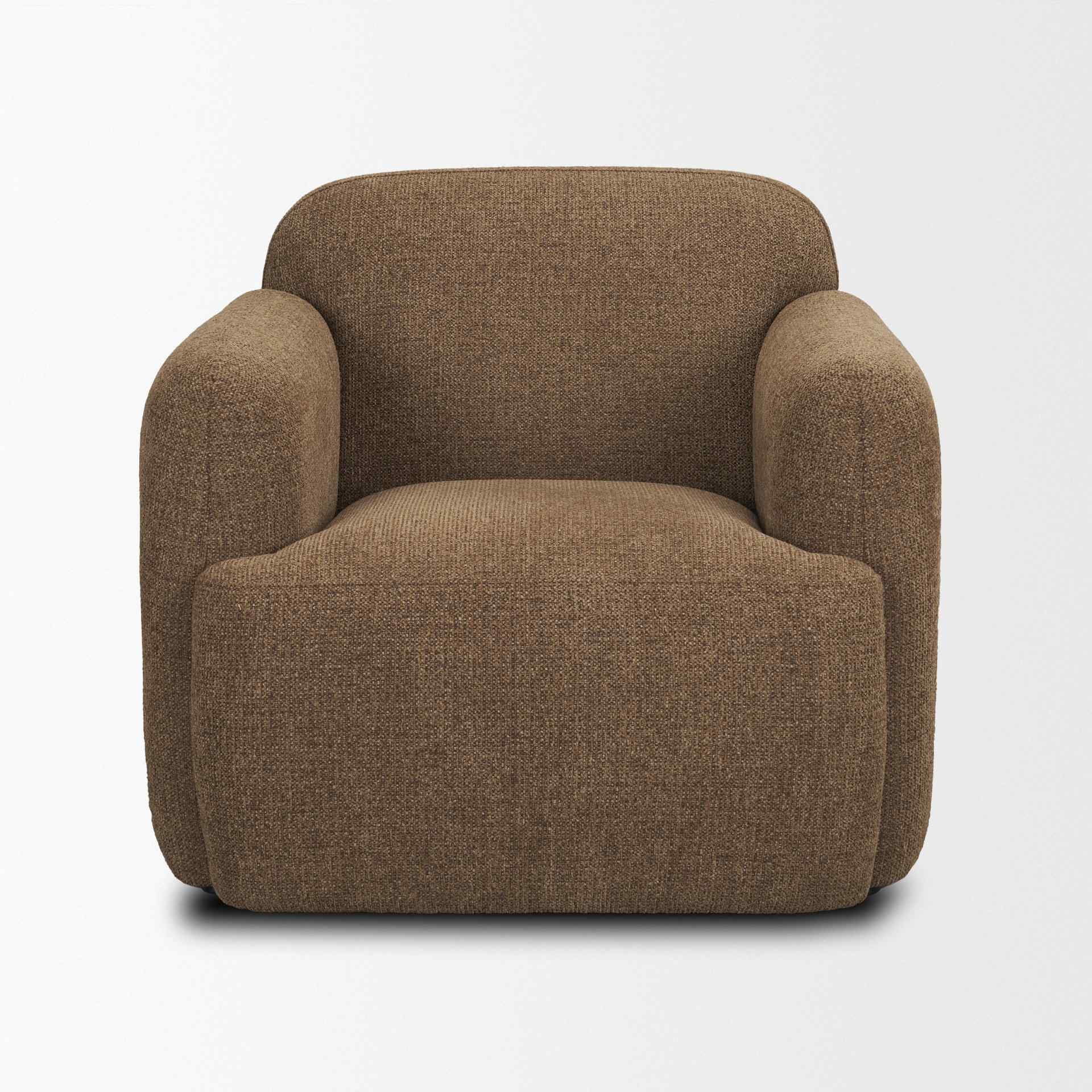 Mercana Saga Textured Fabric Club Chair
