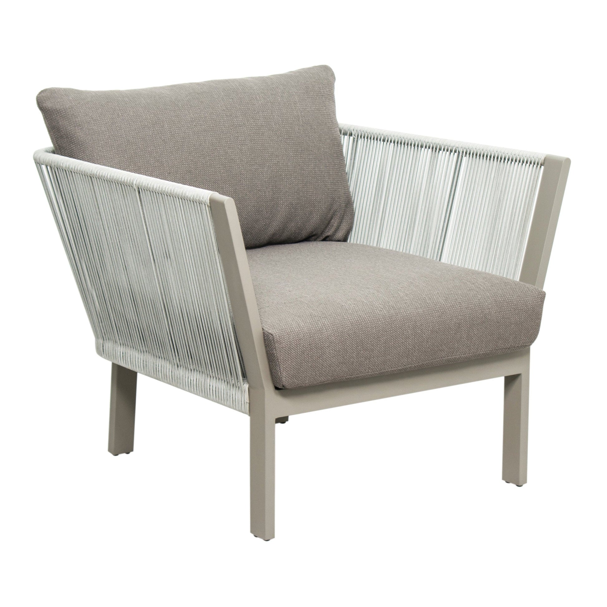 Saint Helena Lounge Chair - Light Gray Outdoor-Outdoor Lounge Chairs-Seasonal Living-Sideboards and Things