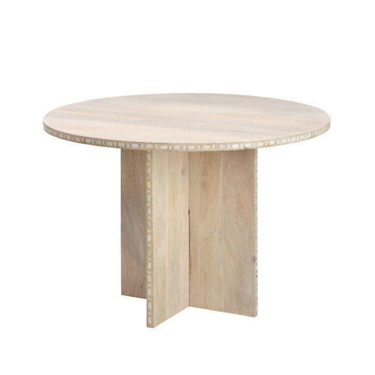 Sama Round Bistro Dining Table-Dining Tables-Jamie Young-Sideboards and Things