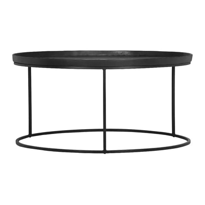 Sana Aluminum Topped Round Coffee Table