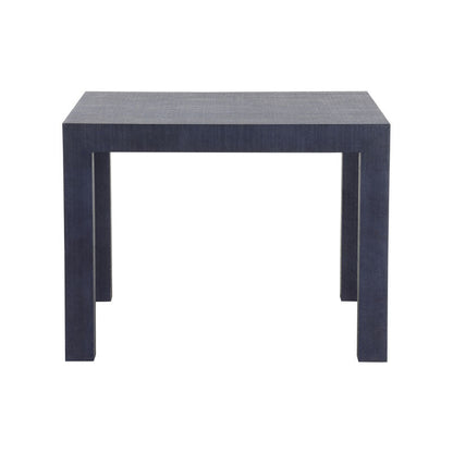 Chelsea House Sanibel Blue Raffia Wrapped Square Game Table