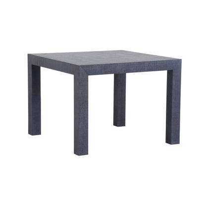 Chelsea House Sanibel Blue Raffia Wrapped Square Game Table
