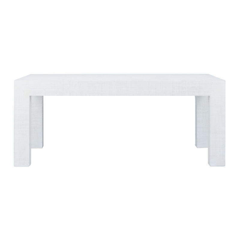 Chelsea House Sanibel Raffia Warpped Rectangular Coffee Table