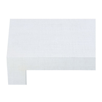 Chelsea House Sanibel Raffia Warpped Rectangular Coffee Table