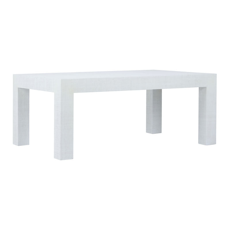 Chelsea House Sanibel Raffia Warpped Rectangular Coffee Table