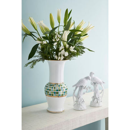 Chelsea House Sanibel Raffia Wrapped Classic Console Table