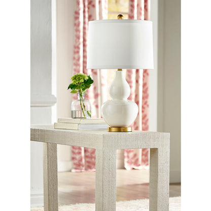 Chelsea House Sanibel Raffia Wrapped Classic Console Table