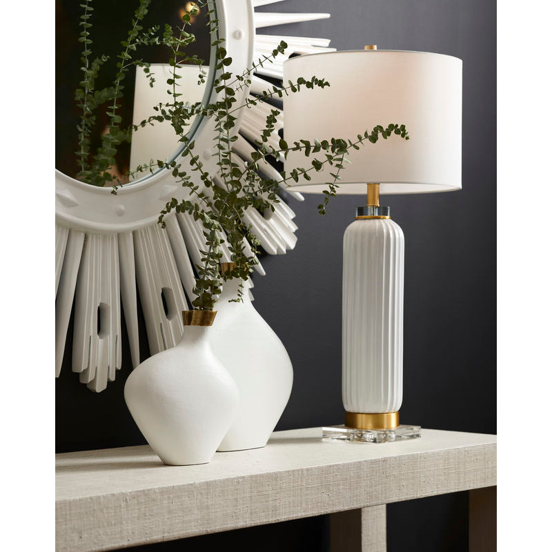 Chelsea House Sanibel Raffia Wrapped Classic Console Table
