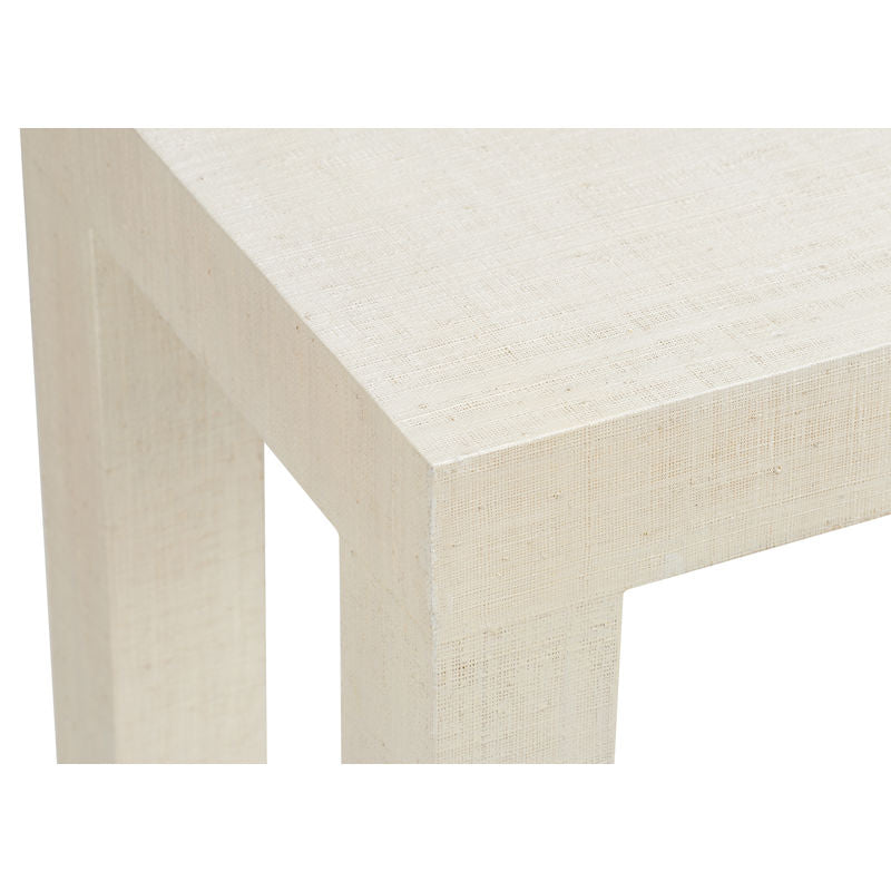 Chelsea House Sanibel Raffia Wrapped Classic Console Table