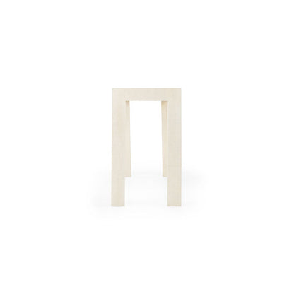 Chelsea House Sanibel Raffia Wrapped Classic Console Table