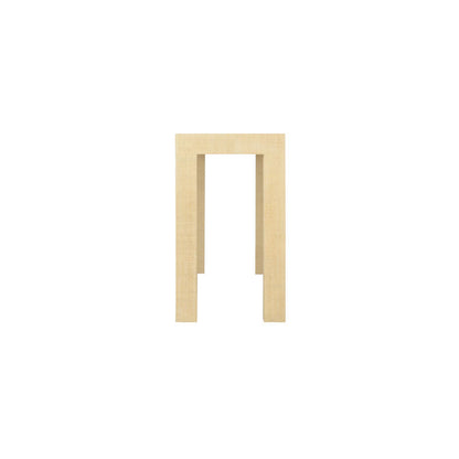 Chelsea House Sanibel Raffia Wrapped Classic Console Table