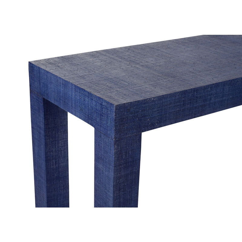 Chelsea House Sanibel Raffia Wrapped Classic Console Table
