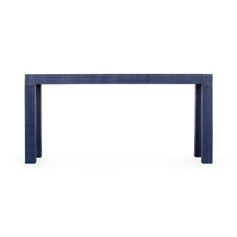 Chelsea House Sanibel Raffia Wrapped Classic Console Table