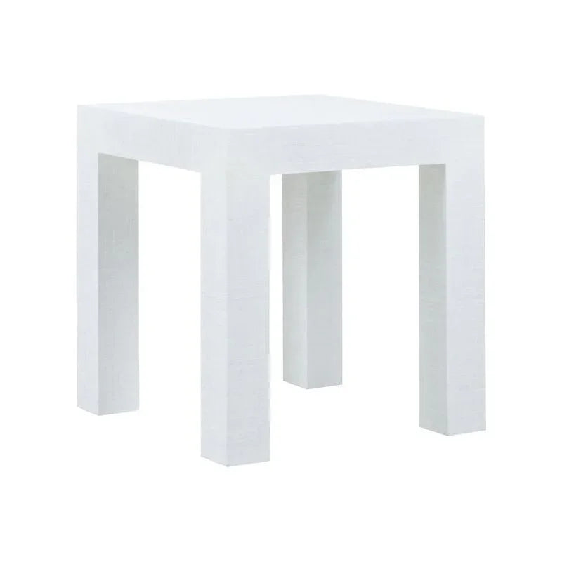 Chelsea House Sanibel  Raffia Wrapped Square Side Table
