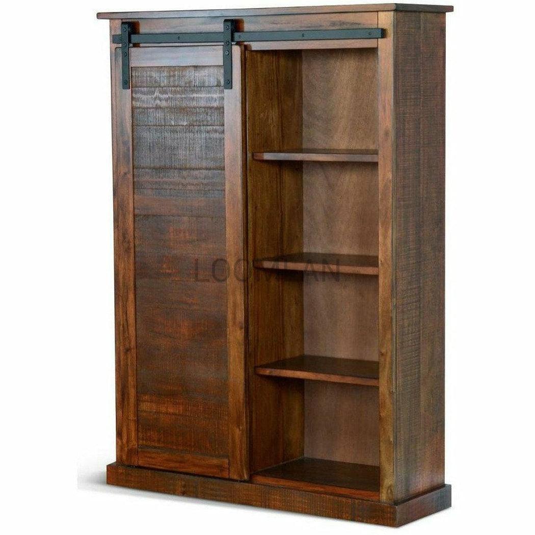 Santa Fe Barn Door Bookcase Bookcases Sideboards and Things By Sunny D