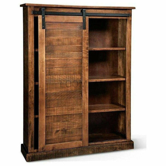 Santa Fe Barn Door Bookcase Bookcases Sideboards and Things By Sunny D