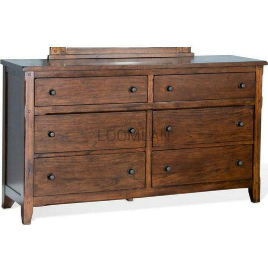 Santa Fe Petite Dresser (Mirror not included) Dressers Sideboards and Things By Sunny D