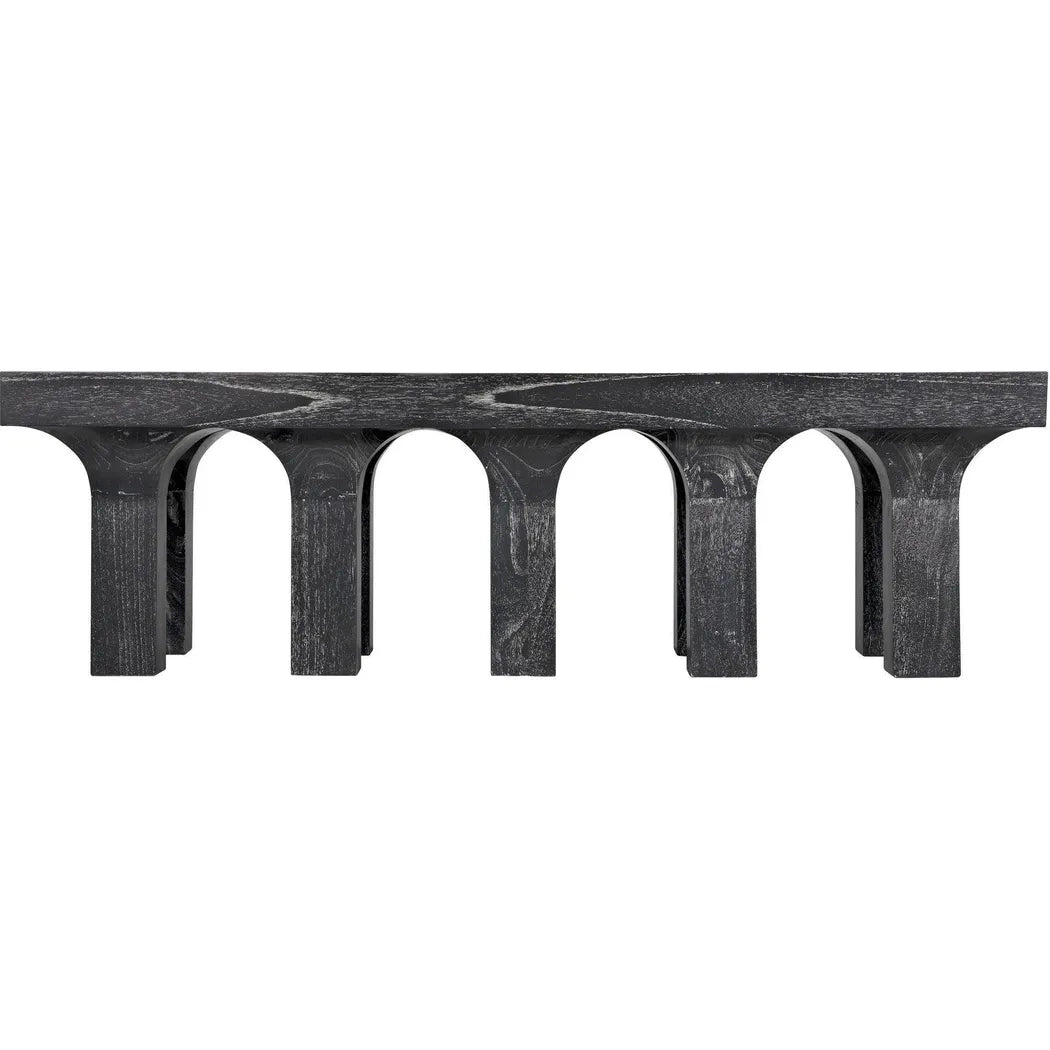 Santos Coffee Table, Cinder Black