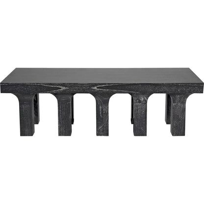 Santos Coffee Table, Cinder Black