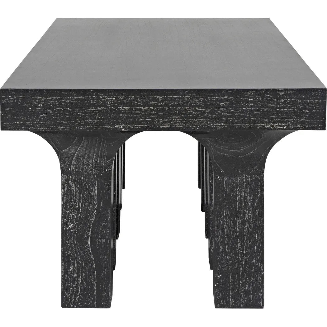 Santos Coffee Table, Cinder Black
