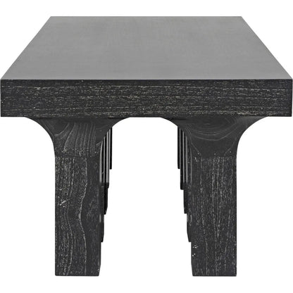 Santos Coffee Table, Cinder Black