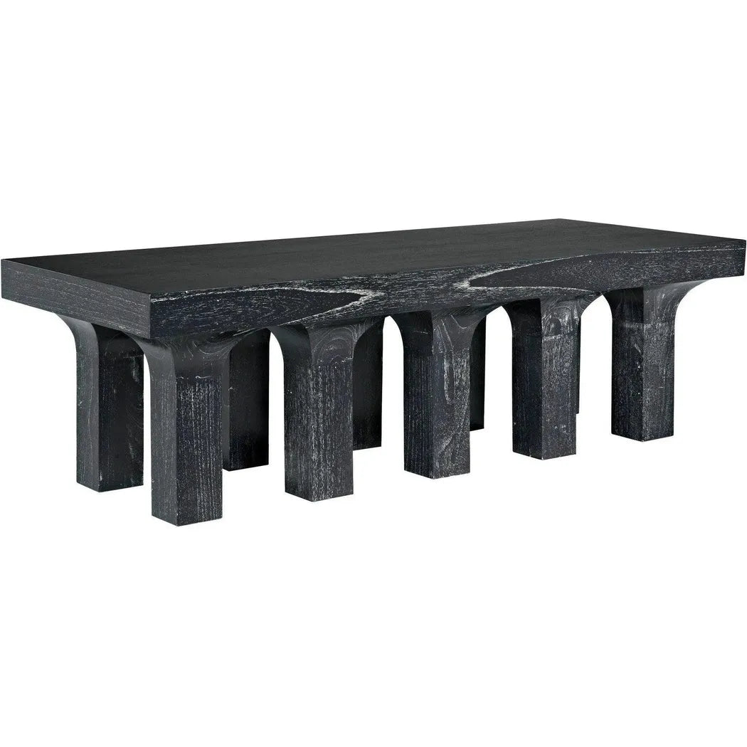 Santos Coffee Table, Cinder Black