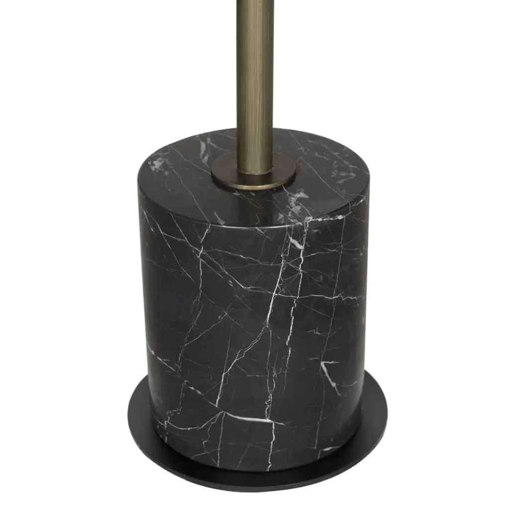 Santosh Aged Brass Top Side Table