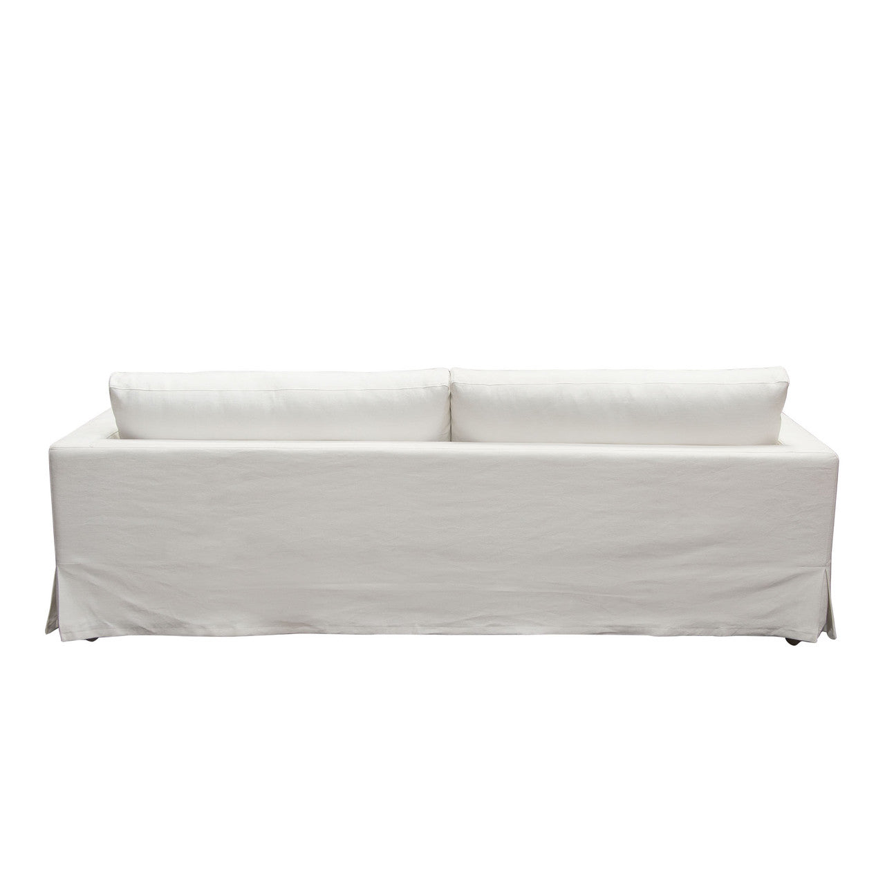 Savannah Slip-Cover Sofa in White Natural Linen-Sofas & Loveseats-Diamond Sofa-Sideboards and Things 