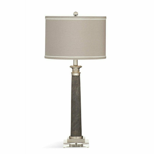 Savona 31" Tall Bricolage Grey Table Lamp Table Lamps Sideboards and Thangs By Bassett Mirror