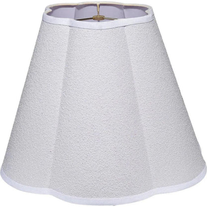 Scalloped Generous Styled Lamp Shade - LOOMLAN - Jamie Young - Table Lamps