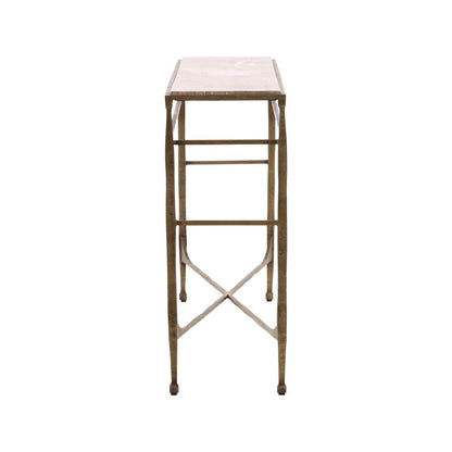 Scarlett Iron Frame Console Table