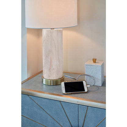 Wildwood Scranton Faux Ceramic Made Table Lamp