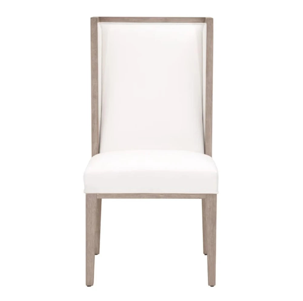 Martin Wing Polyester Upholstered Dining Chair (Set Of 2)