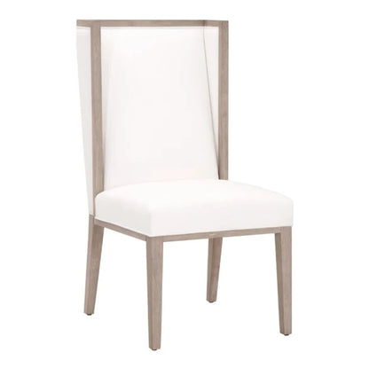 Martin Wing Polyester Upholstered Dining Chair (Set Of 2)