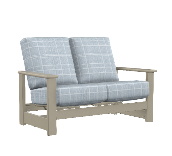 Replacement Cushions, Leeward Deep Seat Outdoor Loveseat with Independent Hidden Motion