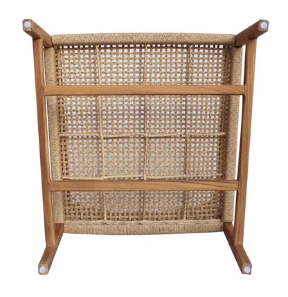 Porto Wood Framed Patio Occasional Chair