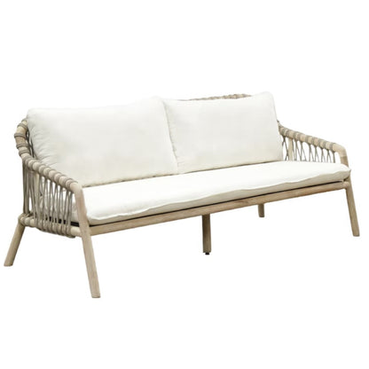Malibu Wood Framed Patio Sofa - Heirloom Quality Wood