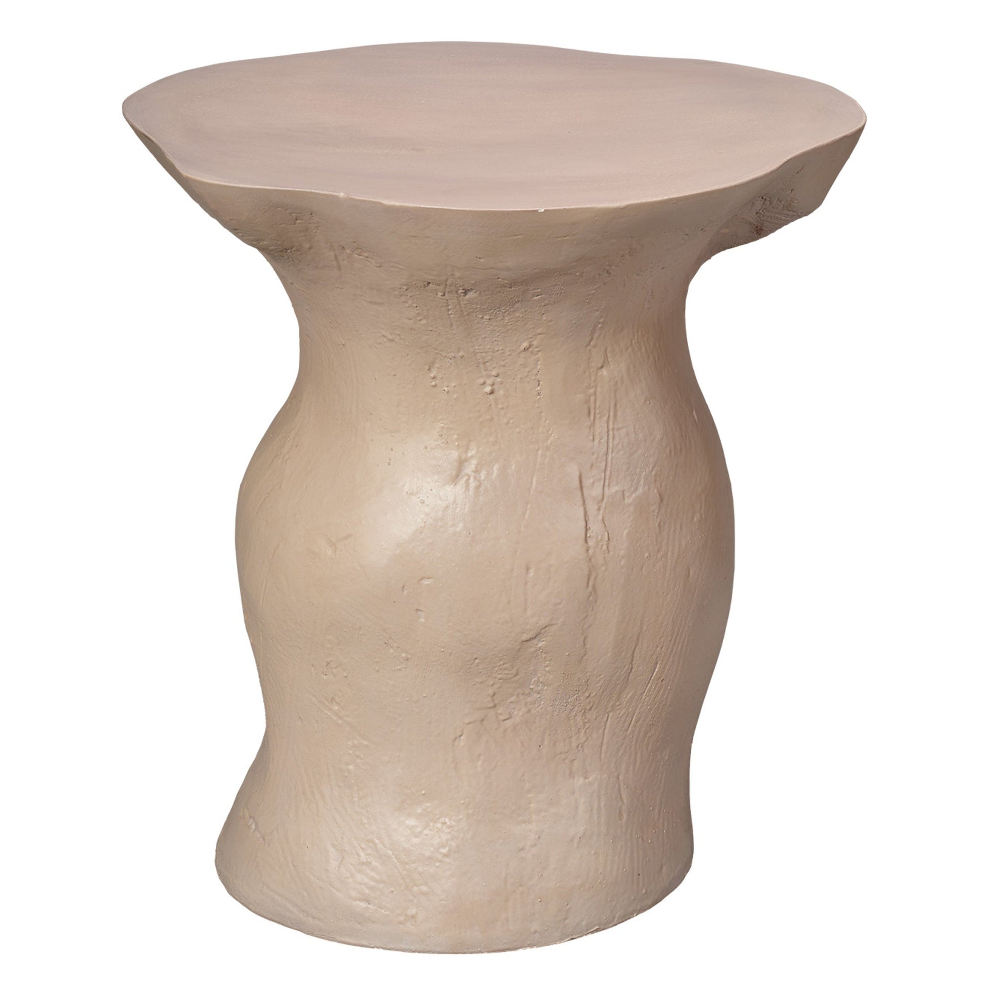 Sculpt Side Table - Brown-Side Tables-Jamie Young-Sideboards and Things