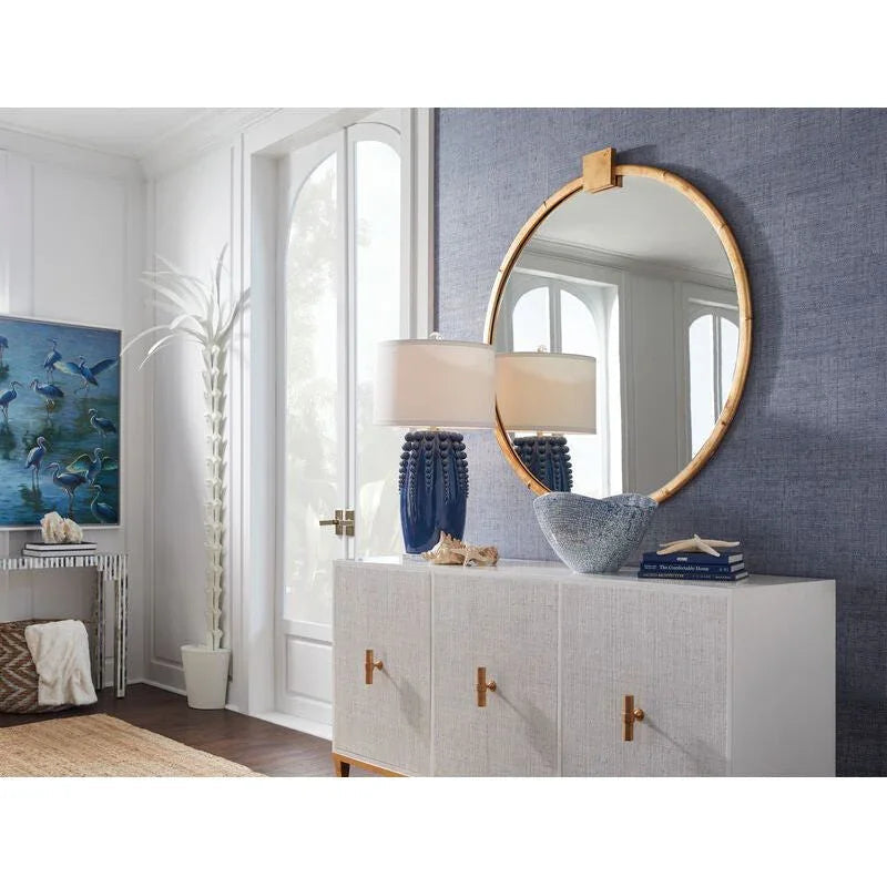 Chelsea House Sea Urchin Ceramic Glaze Finish Table Lamp