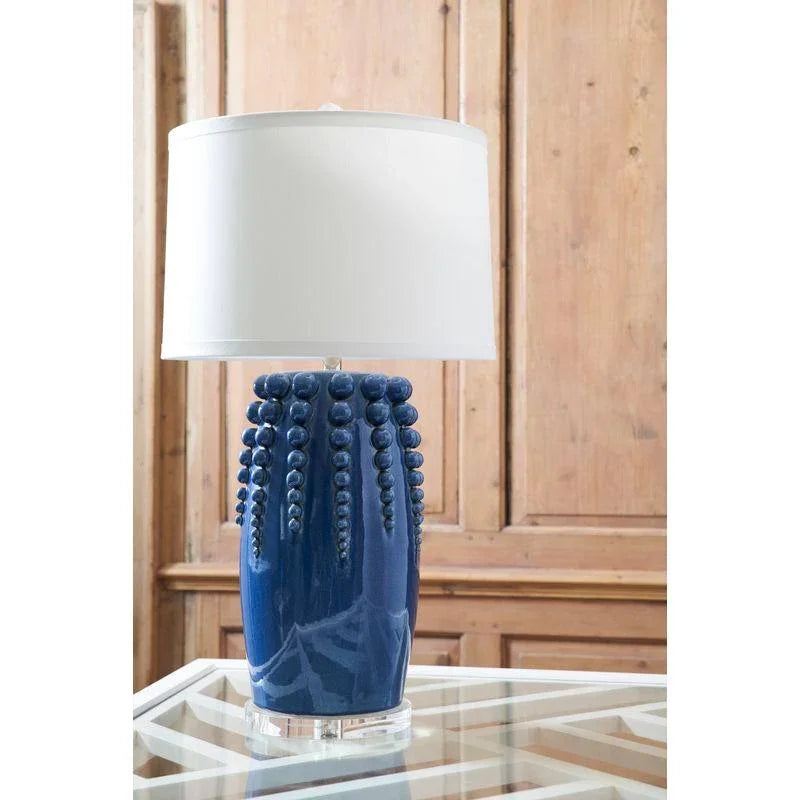 Chelsea House Sea Urchin Ceramic Glaze Finish Table Lamp