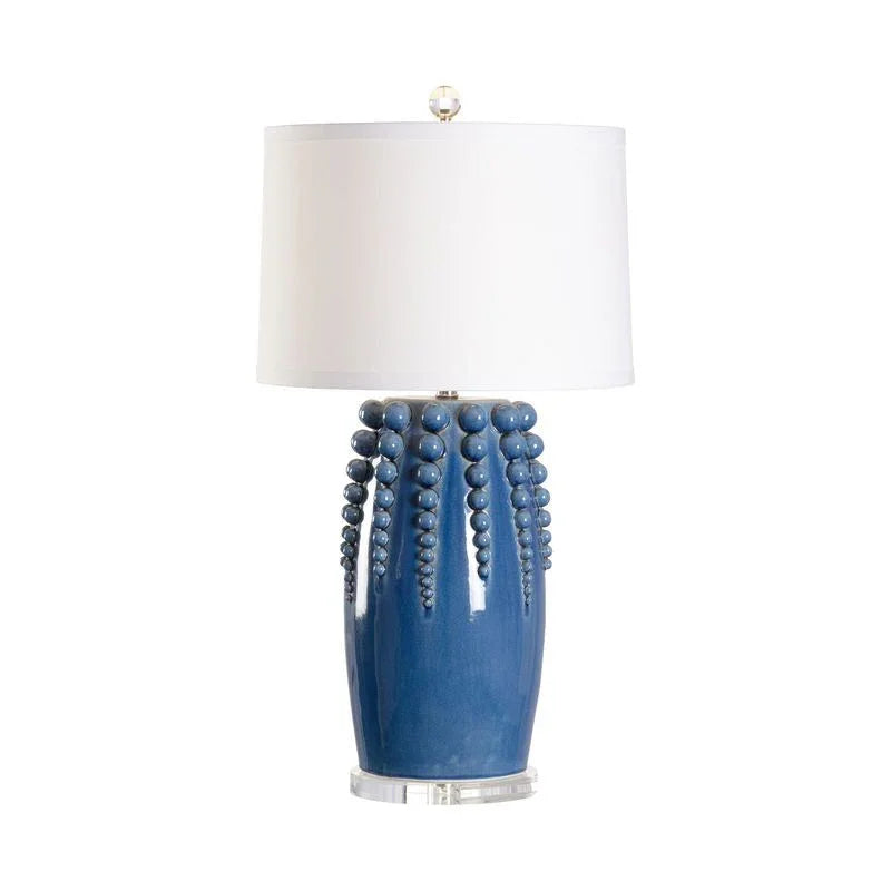 Chelsea House Sea Urchin Ceramic Glaze Finish Table Lamp