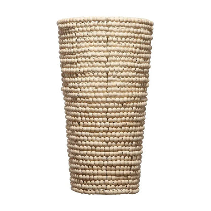 Seawall Beaded Cone Sconce - LOOMLAN - Jamie Young - Wall Sconces