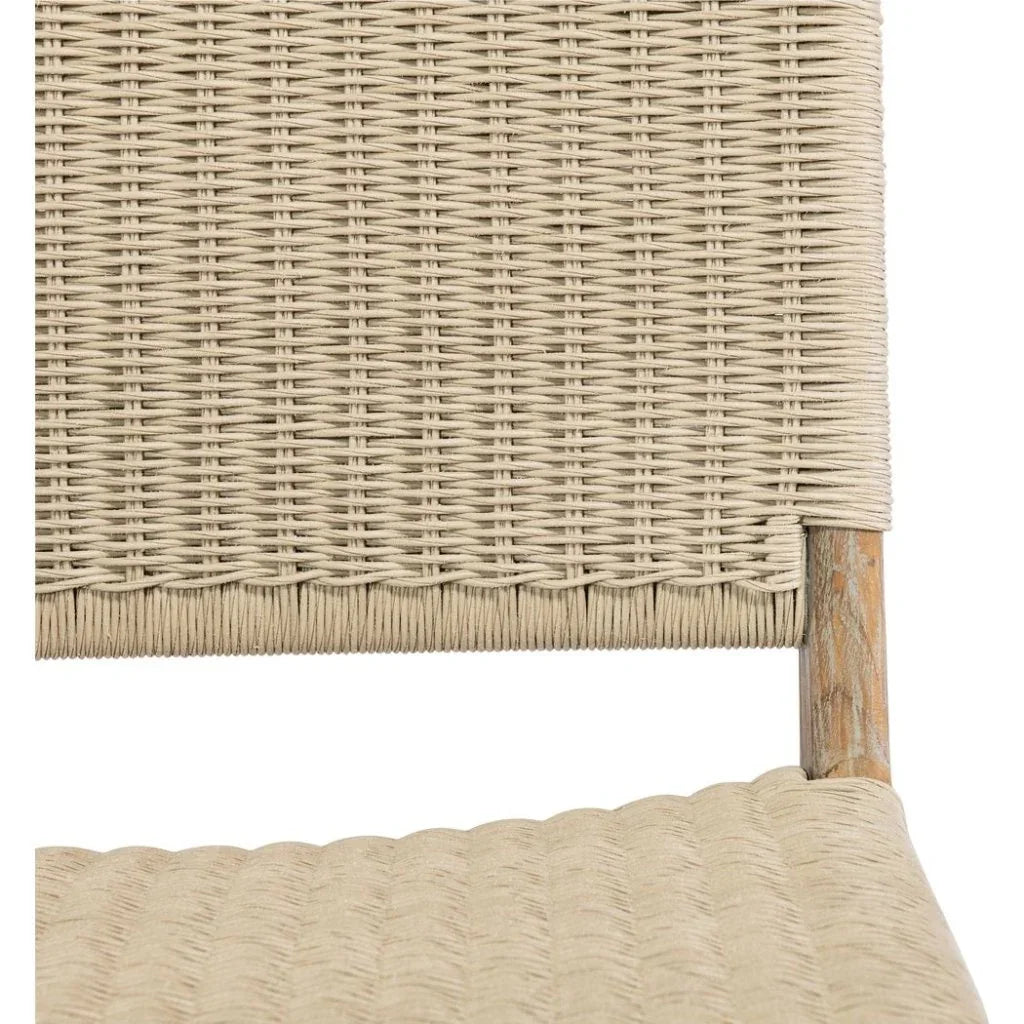 Sedona Durable Teak Wood Outdoor Bar Stool -- view 3