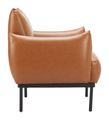Zuo Modern Sekil Faux Leather Club Chair
